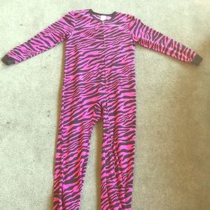 Pink zebra print wunze